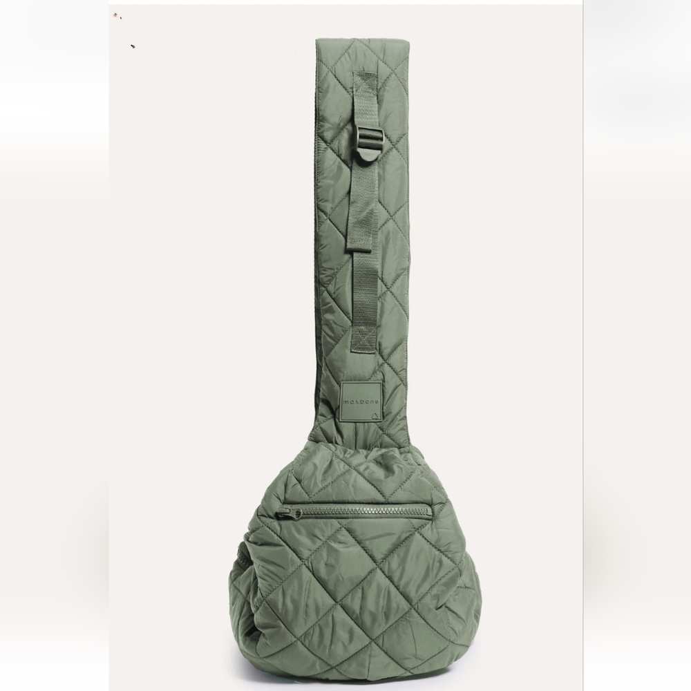 Green Quilted Dog Carrier Maxbone